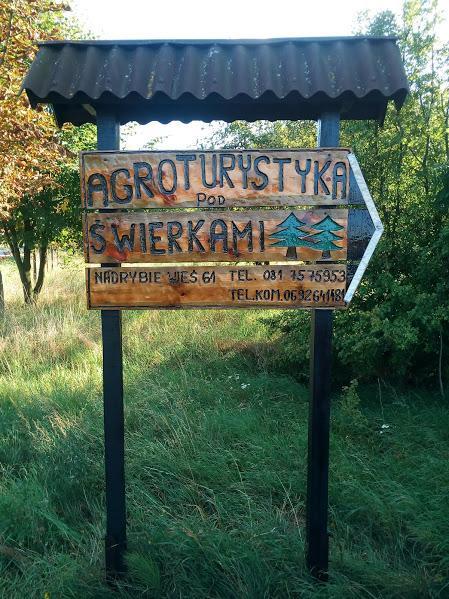 Agroturystyka Pod Swierkami Nadrybie Buitenkant foto